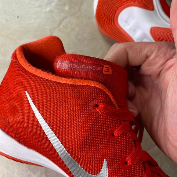 Nike Zoom Hyperquickness 2015 TB Basketball Shoes 749883-606 Unvrsty Red/Bright - Picture 7 of 9